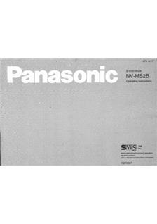 Panasonic NV MS 2 B manual. Camera Instructions.